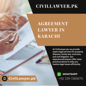 Agreement Lawyer in Karachi